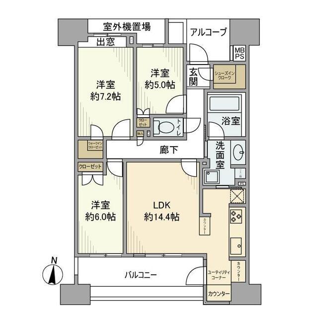間取図(平面図)