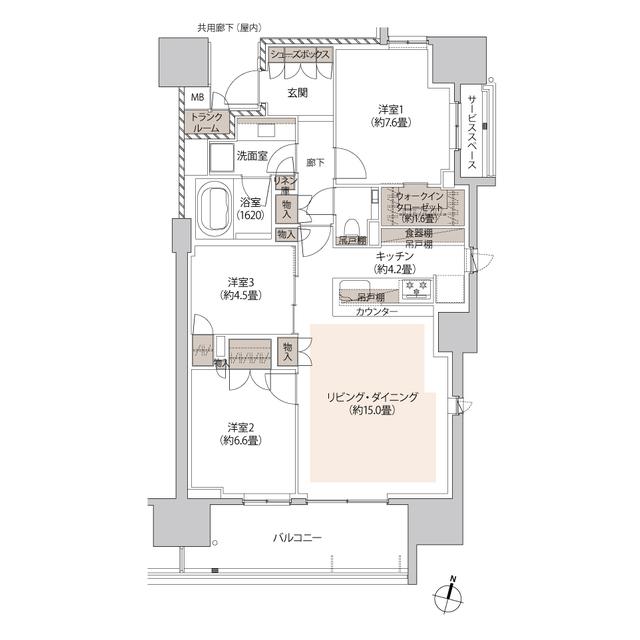 間取図(平面図)