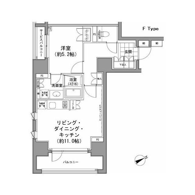 間取図(平面図)