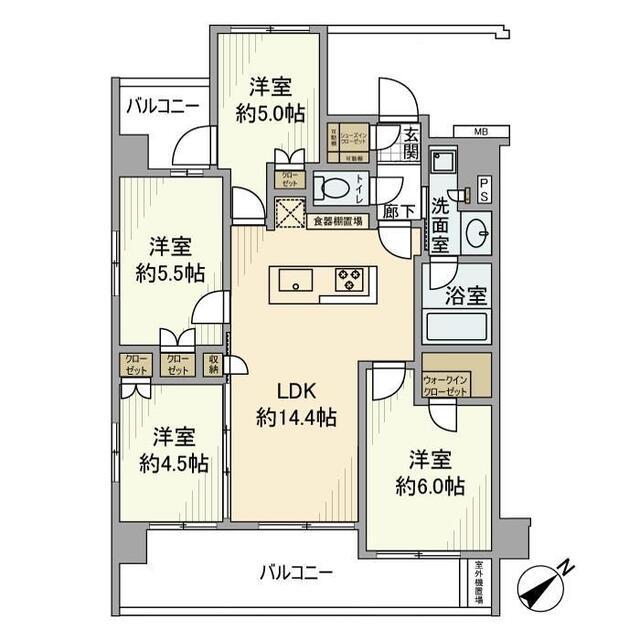 間取図(平面図)