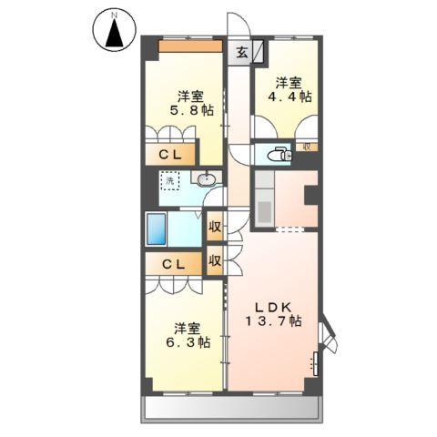  間取り図写真