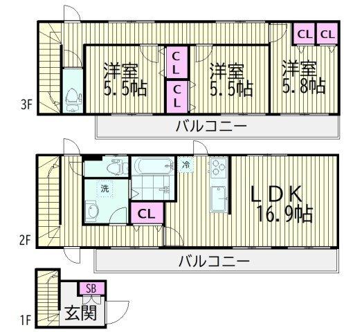 間取図(平面図)