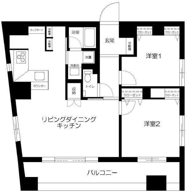 間取図(平面図)
