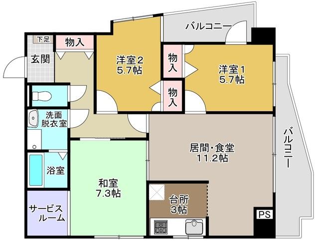 間取図(平面図)