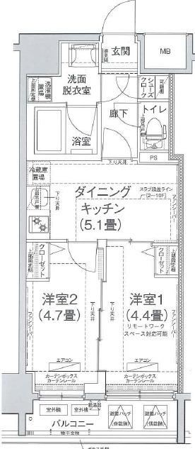 間取図(平面図)
