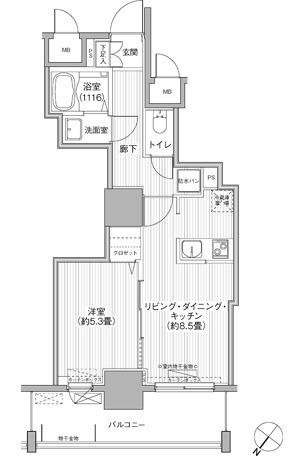 間取図(平面図)