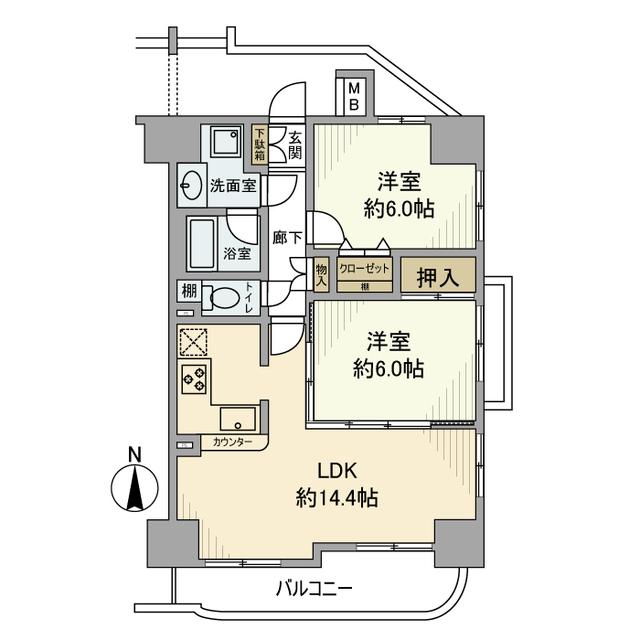 間取図(平面図)