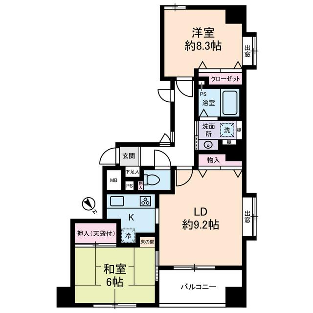 間取図(平面図)