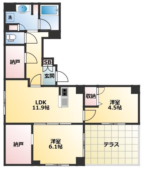 間取図(平面図)