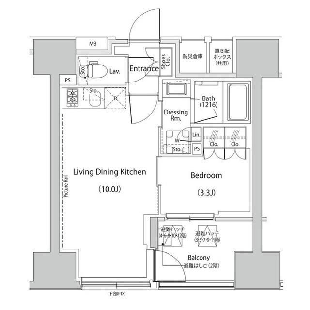 間取図(平面図)
