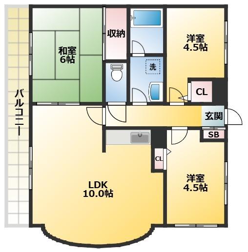 間取図(平面図)