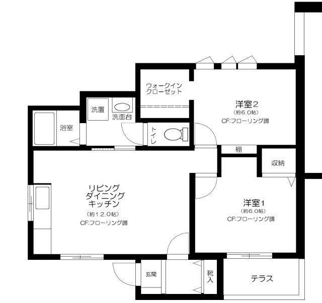 間取図(平面図)