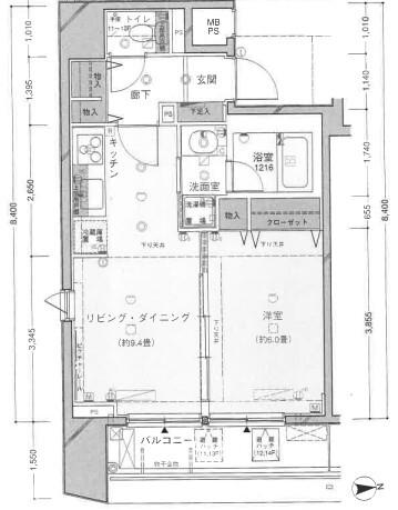 間取図(平面図)