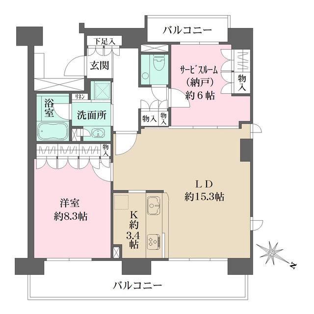 間取図(平面図)