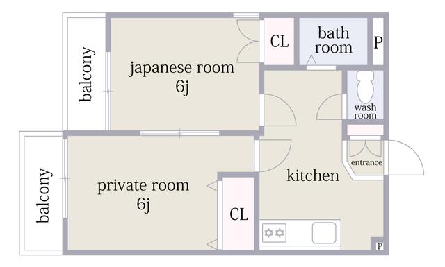 間取図(平面図)