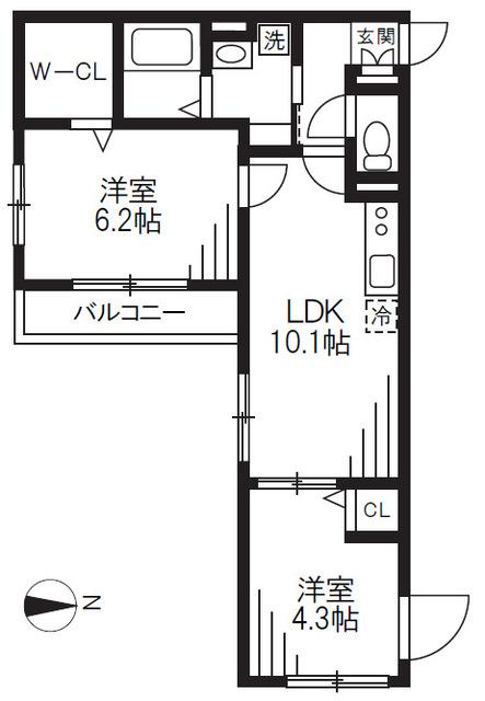 間取図(平面図)