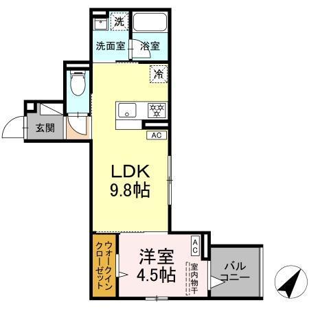  間取り図写真