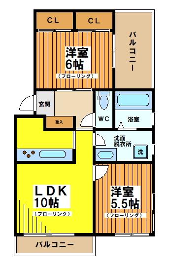 間取図(平面図)