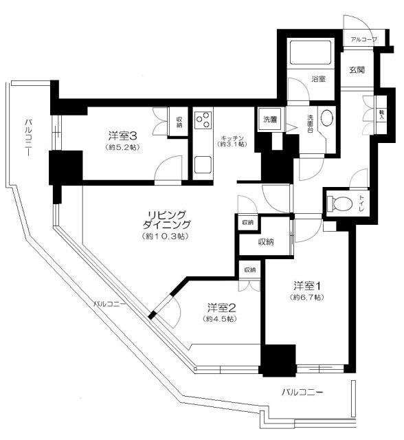 間取図(平面図)