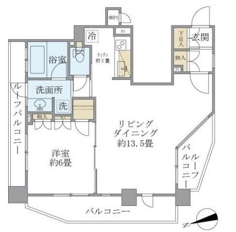 間取図(平面図)