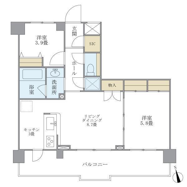 間取図(平面図)