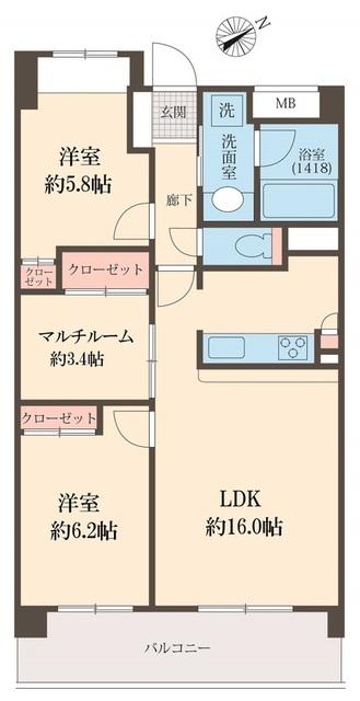 間取図(平面図)