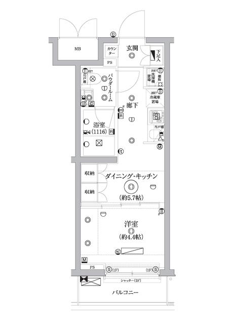 間取図(平面図)