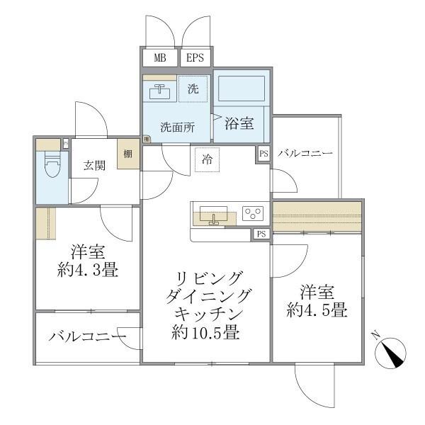 間取図(平面図)