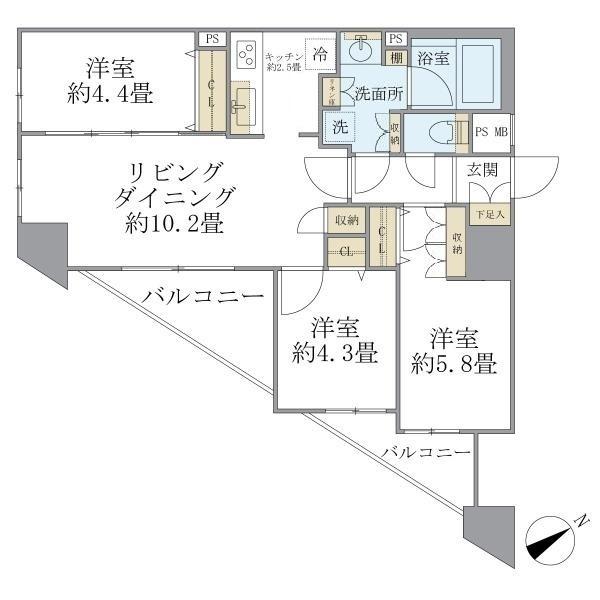 間取図(平面図)