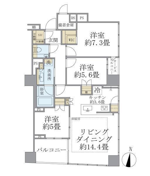 間取図(平面図)