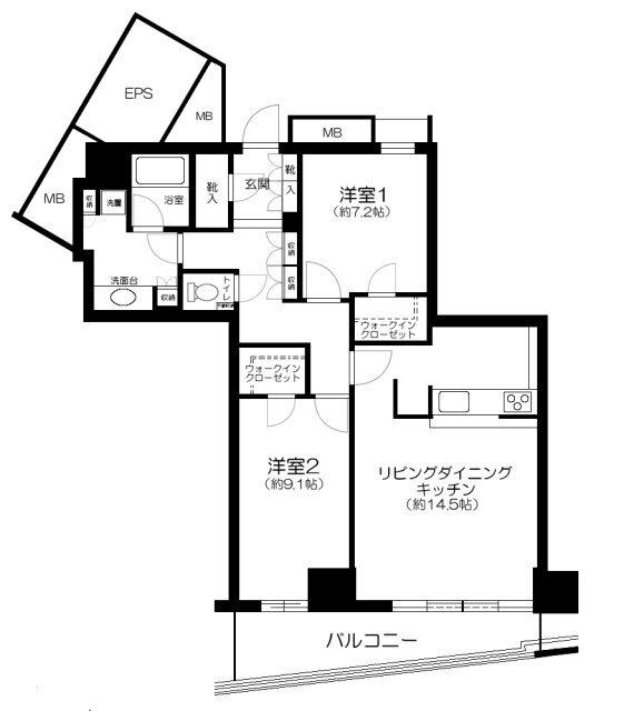 間取図(平面図)