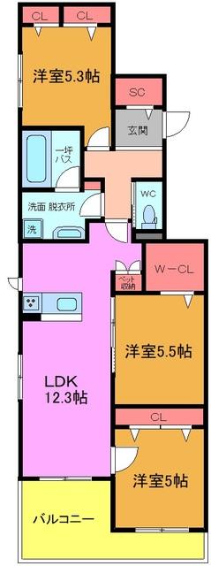 間取図(平面図)