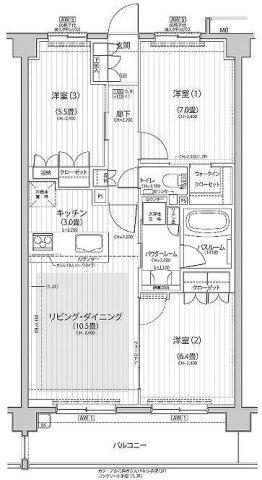 間取図(平面図)