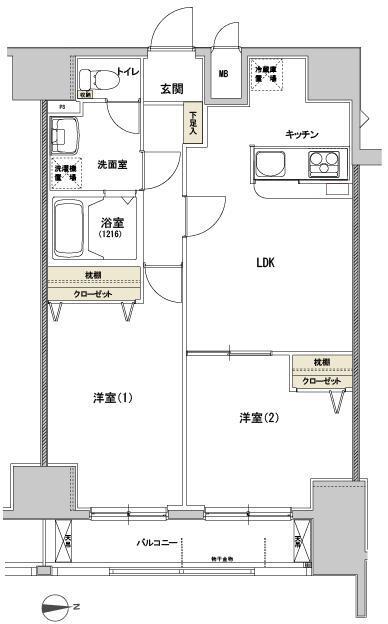 間取図(平面図)
