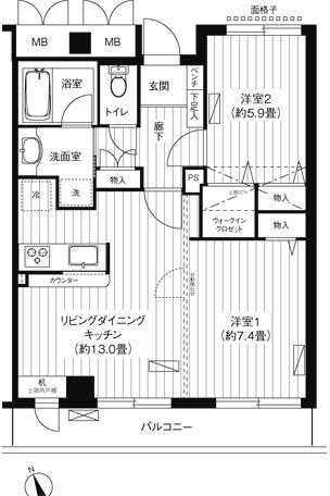 間取図(平面図)