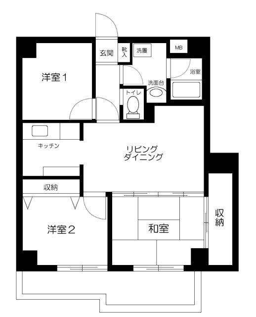 間取図(平面図)