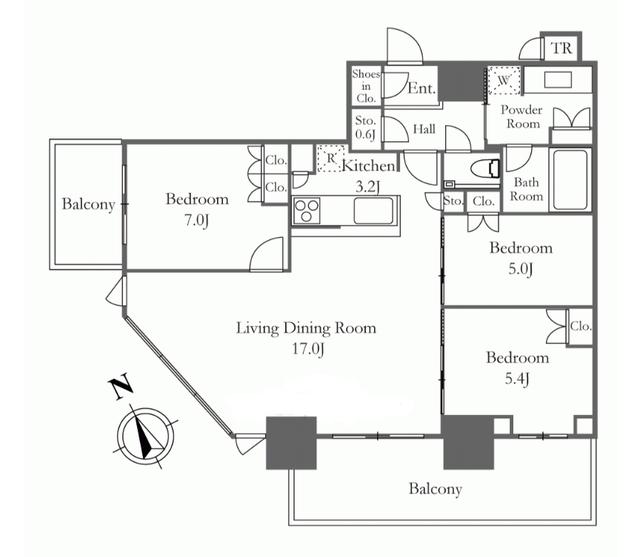 間取図(平面図)