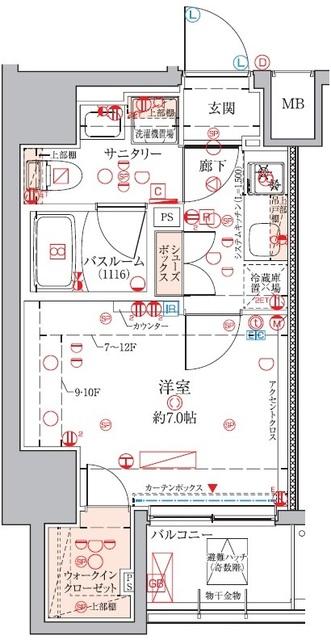 間取図(平面図)