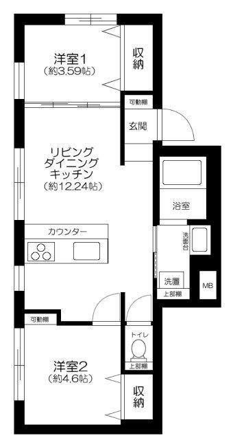 間取図(平面図)