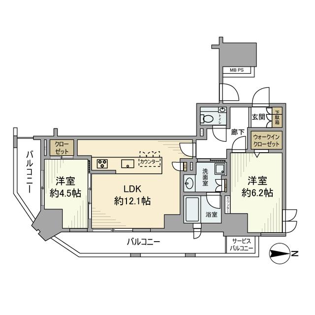 間取図(平面図)