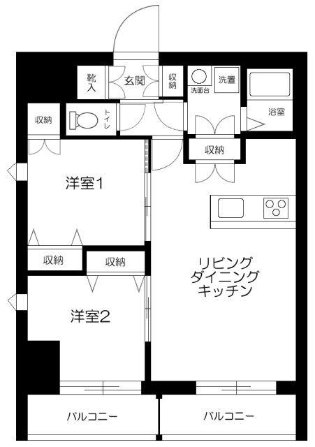 間取図(平面図)