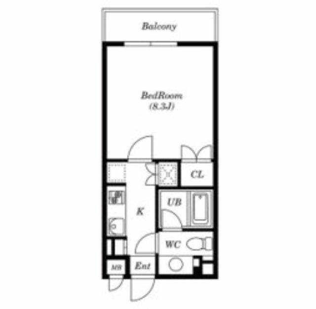 世田谷区奥沢マンション 間取り図画像