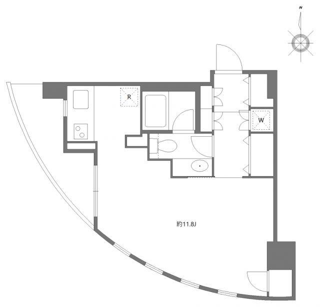 エムジー目黒駅前（1105） 間取り図画像