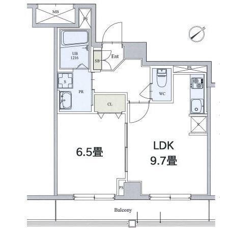 カスタリア本駒込（507） 間取り図画像