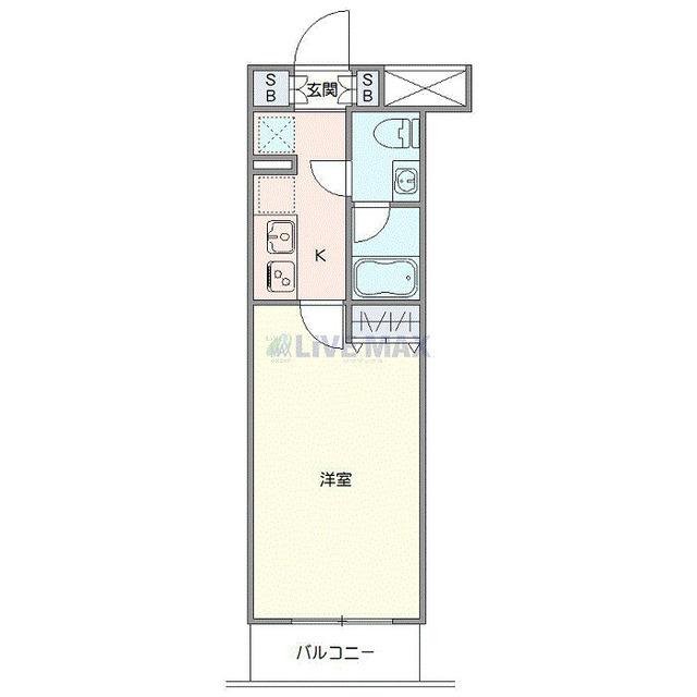 AZEST西高島平（306） 間取り図画像