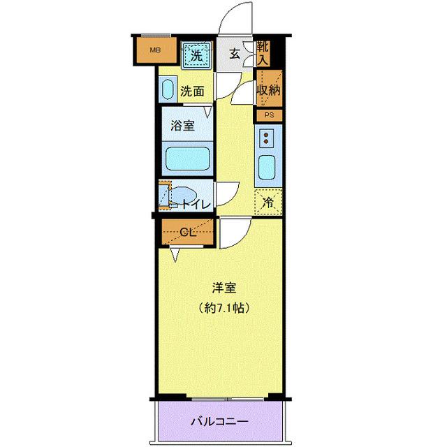 クレヴィスタ大塚（105） 間取り図画像