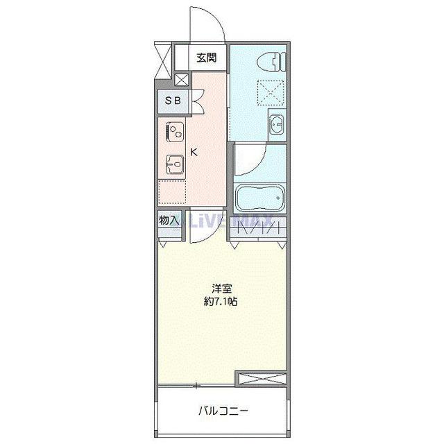 クレヴィスタ板橋西台Ⅲ（710） 間取り図画像