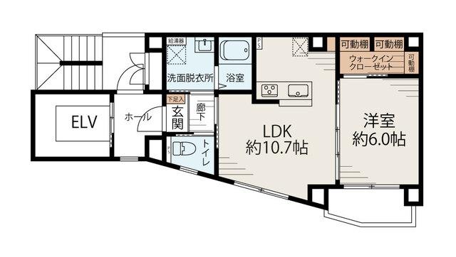 グランタワー池袋（201） 間取り図画像