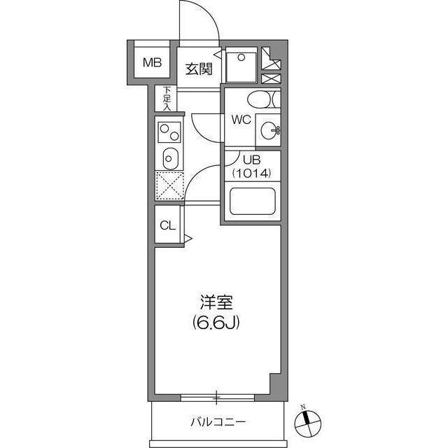 ガーラプレイス八幡山壱番館（0210） 間取り図画像