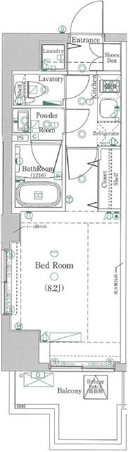 DIPS小竹向原（101） 間取り図画像